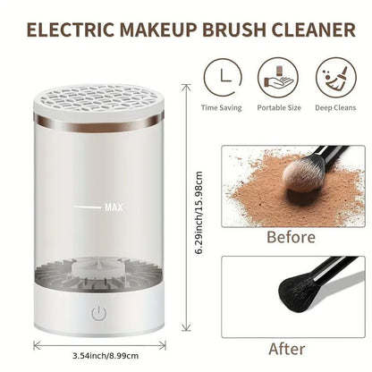 GlowPro™ AutoClean 3‑in‑1 Brush Cleaner - Glow Pro